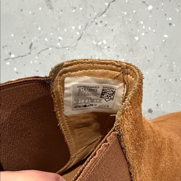Sperry Gold Cup Tan Suede Chelsea Boots - Picture 4 of 6